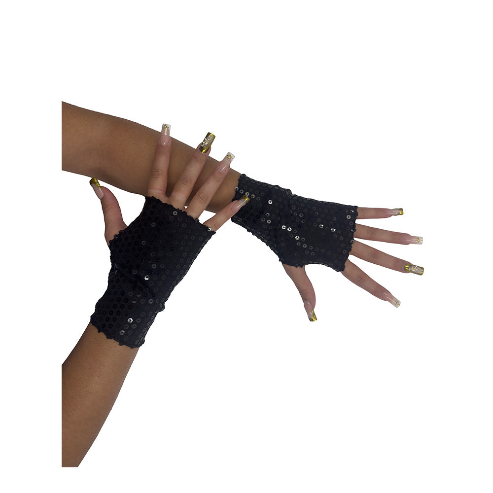 Αποκριάτικα Γάντια Κοντά Με Πούλιες 