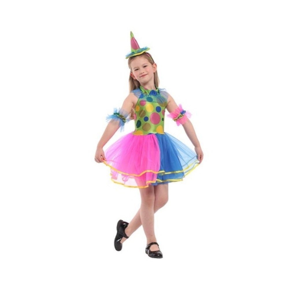 Αποκριάτικη Στολή Παιδική Κλόουν Τούλινη Φούστα
