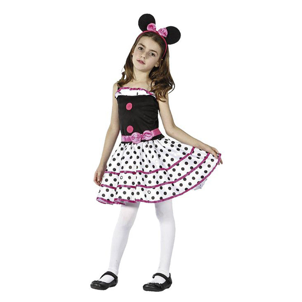 CarnavalistaΑποκριάτικη Παιδική Στολή  Ποντικίνα Ροζ 7 -10 ετώνpapell.gr