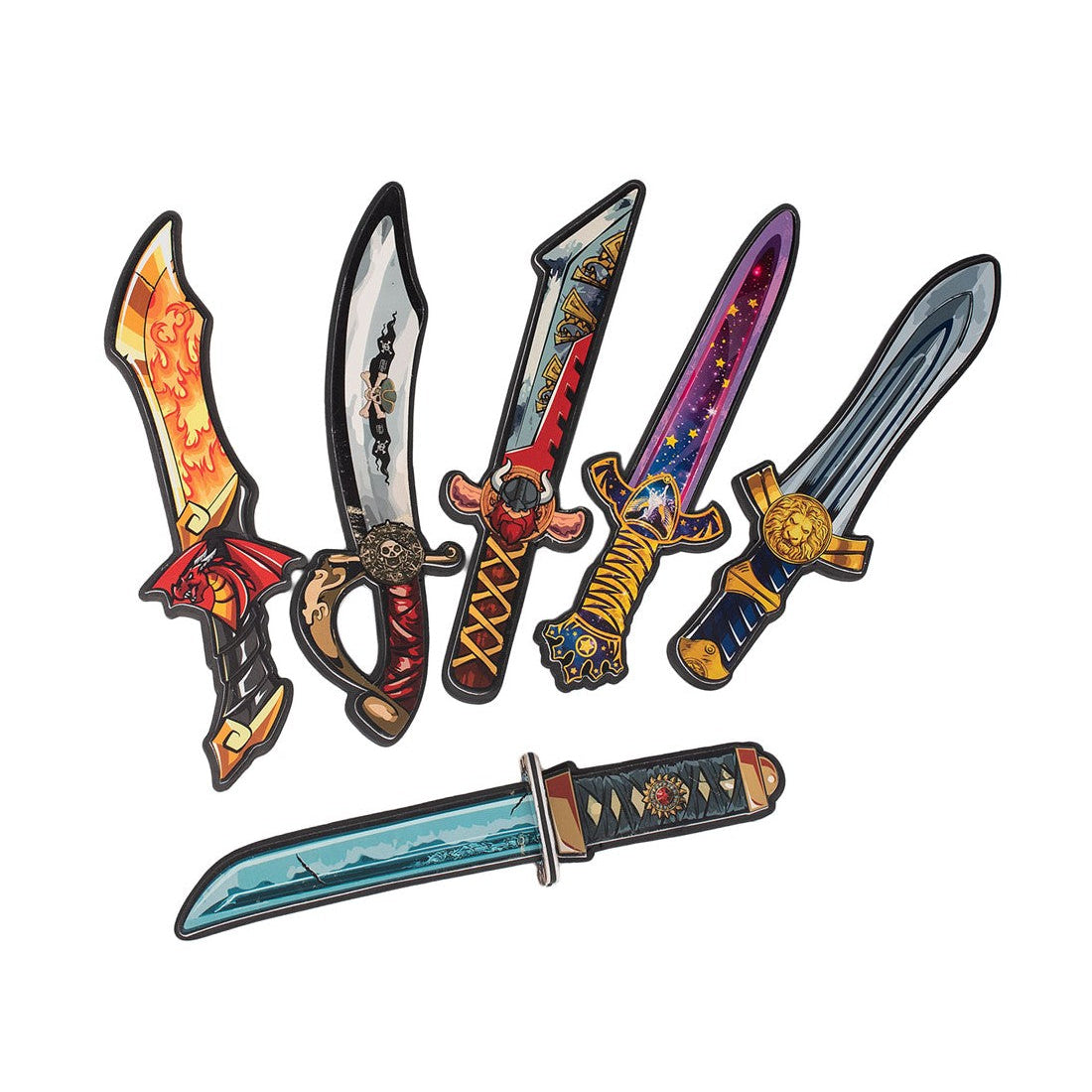 Αποκριάτικο Παιδικό Σπαθί Foam Warrior 32εκ - 1 Τμχ