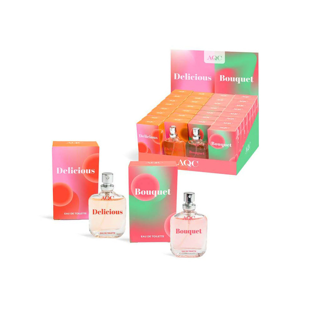 AQC Delicious EDT for Women Άρωμα Φρουτώδες Λουλουδένιο 15ml