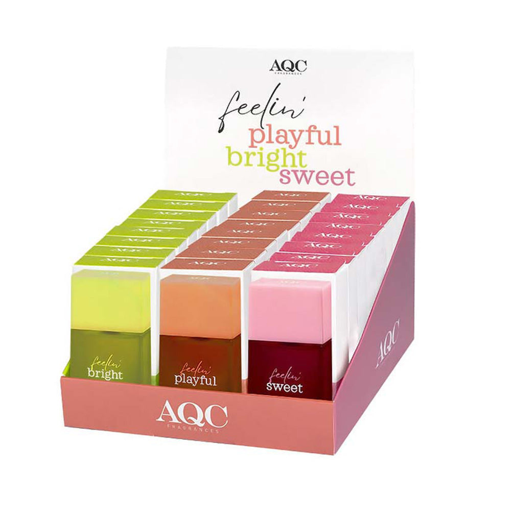 AQC Feelin Sweet EDT Γυναικείο Άρωμα 30 ml Σε 3 Σχέδια - 1 Τμχ