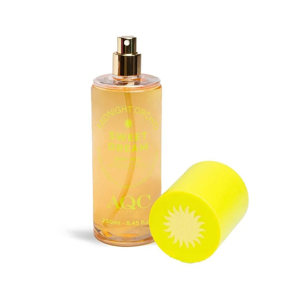 AQC Fragrances Body Mist Spray Midnight Orchid Sweet Dream Ξυλώδες Αρωματικό Σπρέι Σώματος με Βανίλια & Κεχριμπάρι 250ml