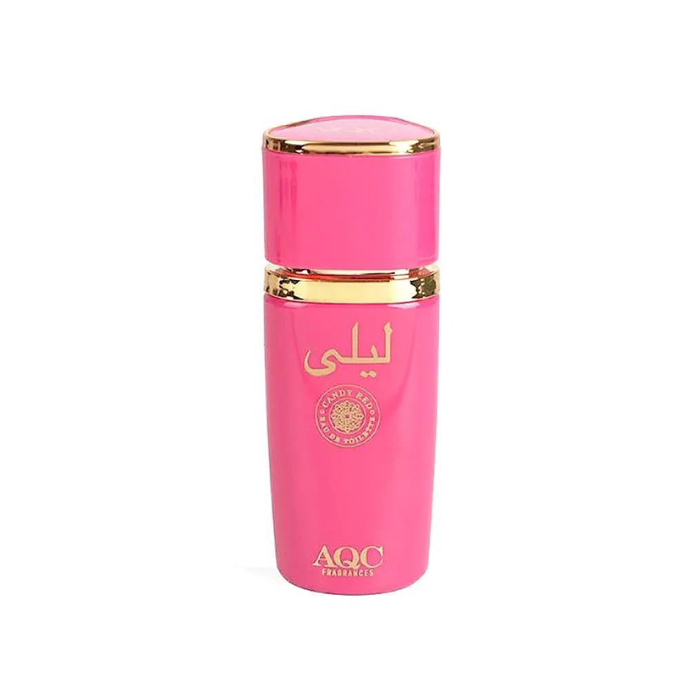 AQC Fragrances Leila Candy Red Eau De Toilette 60ml – Φρουτένιο Γκουρμέ Λουλουδένιο Άρωμα για Γυναίκες