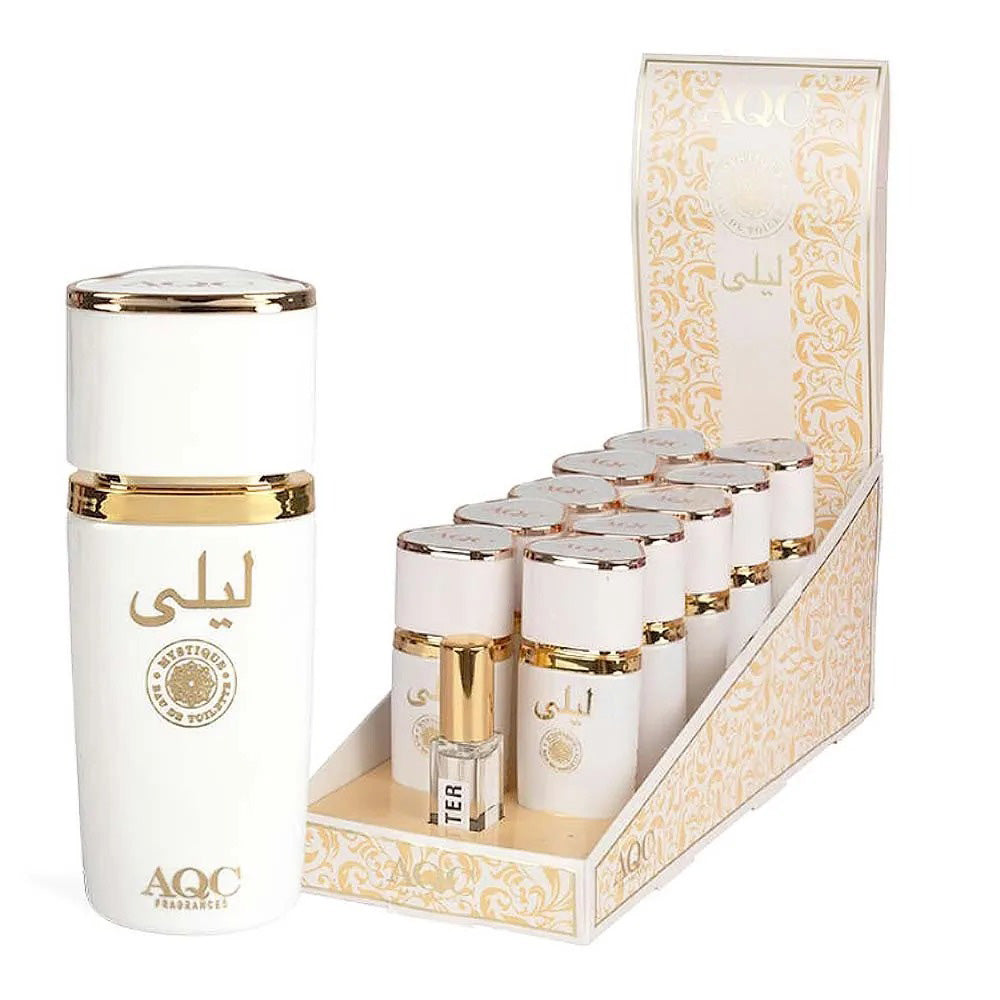 AQC Fragrances Leila Mystique Eau De Toilette 60ml – Λουλουδένιο Άρωμα για Γυναίκες με Ζεστές & Γλυκές Νότες