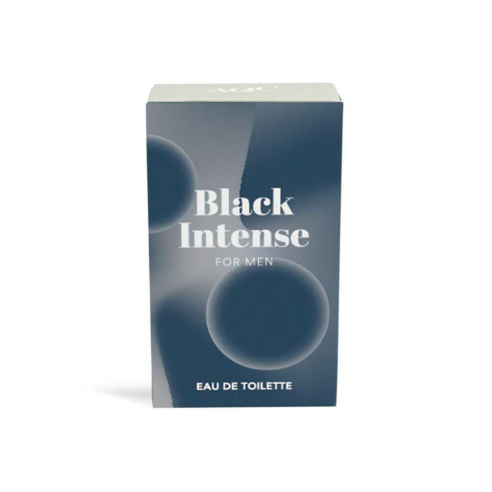 AQC Intense Black EDT for Men Μόσχου Ξυλώδες Άρωμα 15ml