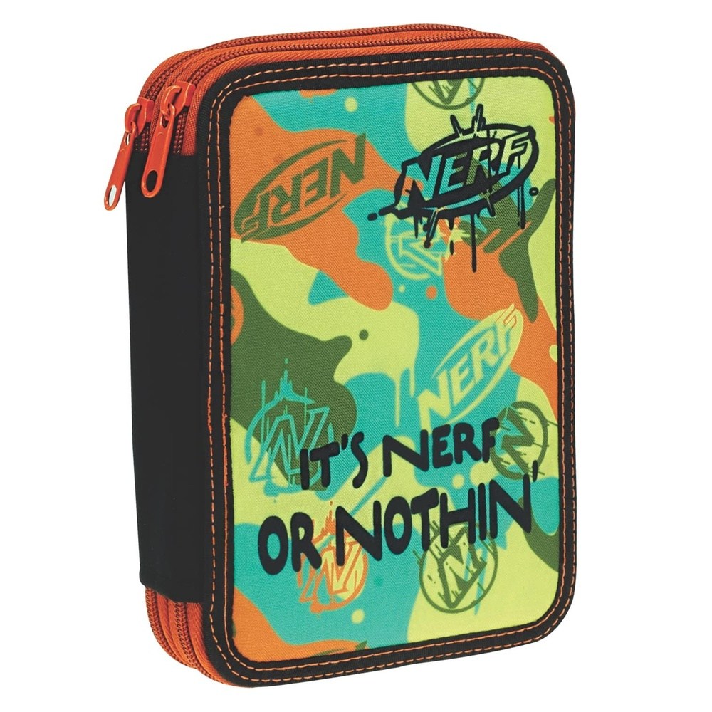 Gim Κασετινα Διπλη Γεματη Nerf Camo