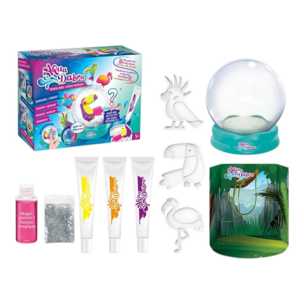 Aquadabra Mini Ενυδρείο Τροπικά Πουλιά 8Τμχ