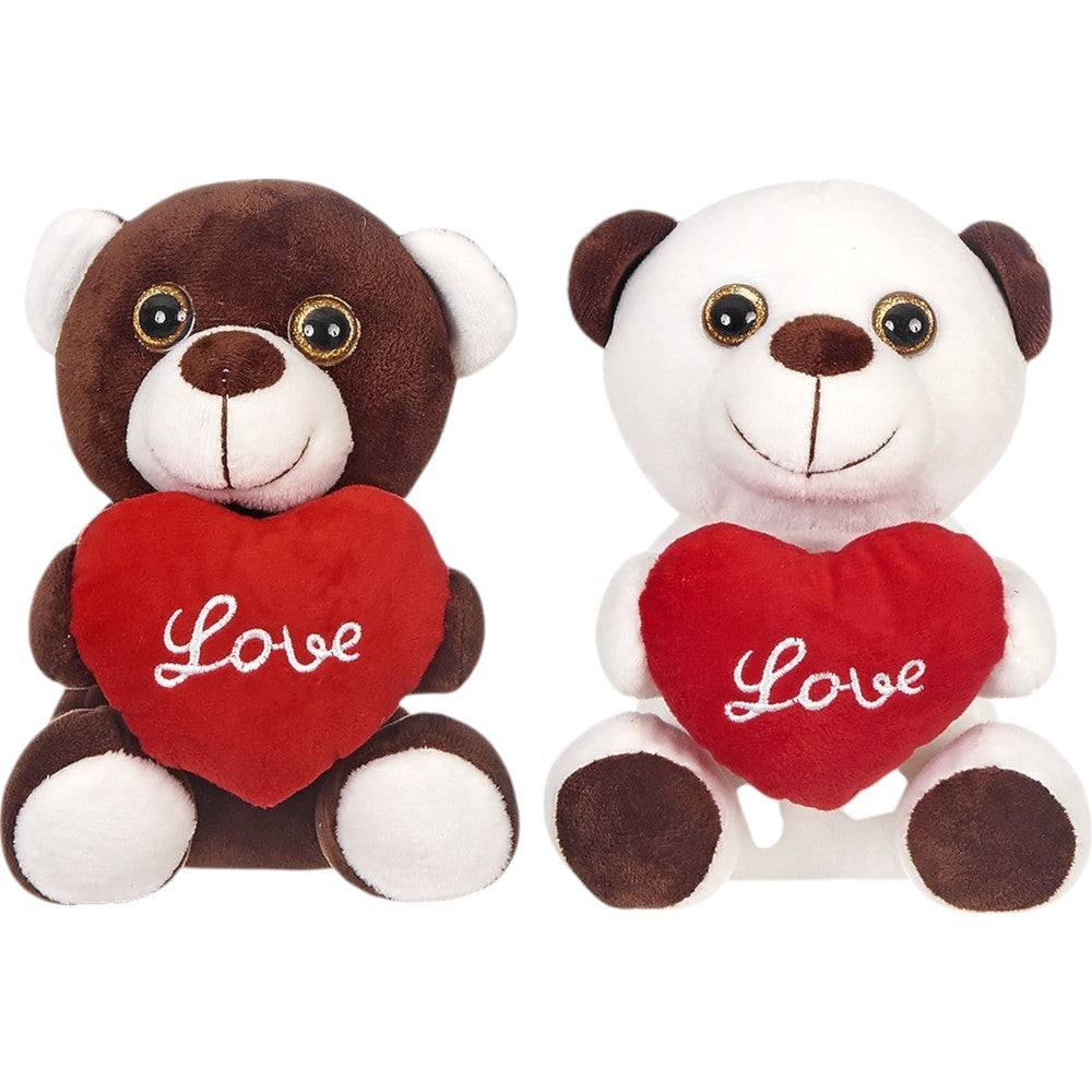 TOYMARKTΑρκουδάκι Λούτρινο Με Καρδιά Love 20εκ 2 Χρώματαpapell.gr