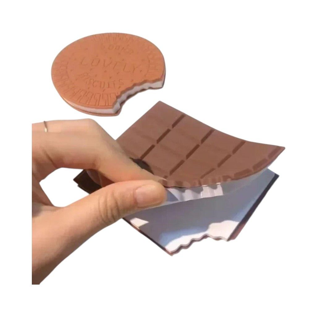 Αρωματικό Σημειωματάριο Σοκολάτας/Μπισκότο Διάφορα Σχέδια - 1 Τμχ