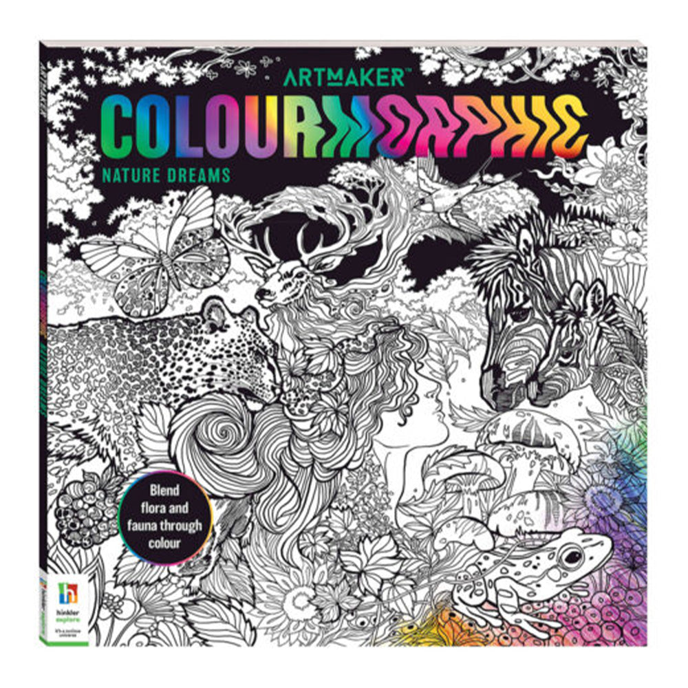 HINKLERArt Maker Colourmorphic Colouring Book: Nature Dreamspapell.gr