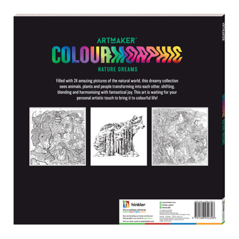 HINKLERArt Maker Colourmorphic Colouring Book: Nature Dreamspapell.gr