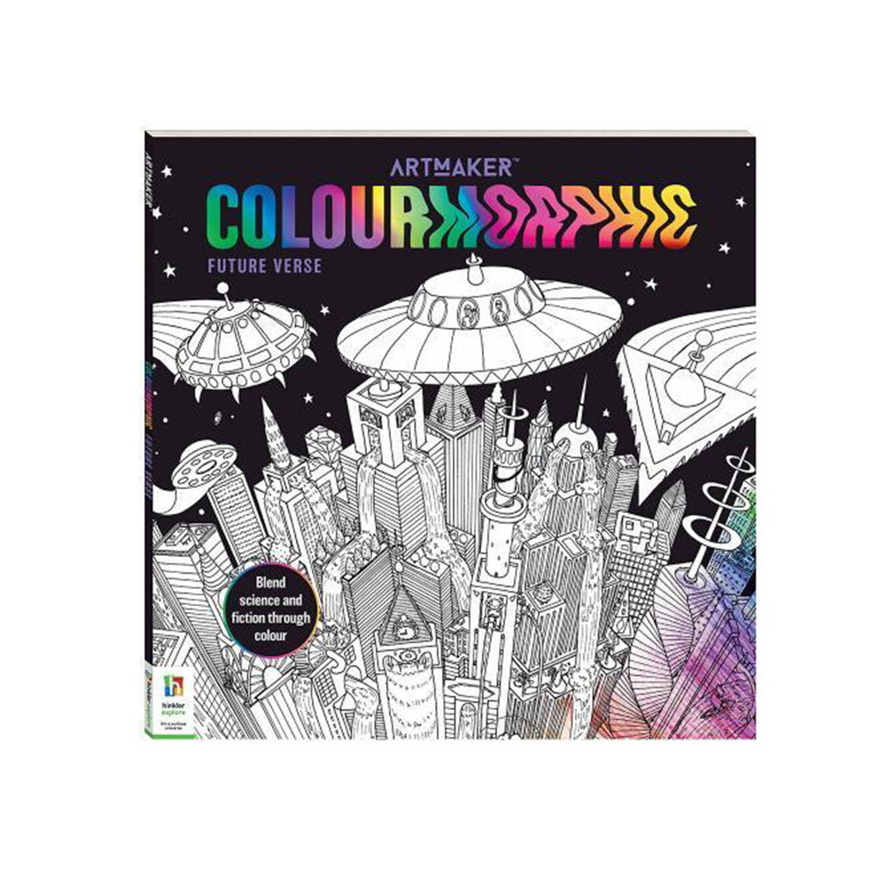 Art Maker Colourmorphic Colouring Book: Future Verse