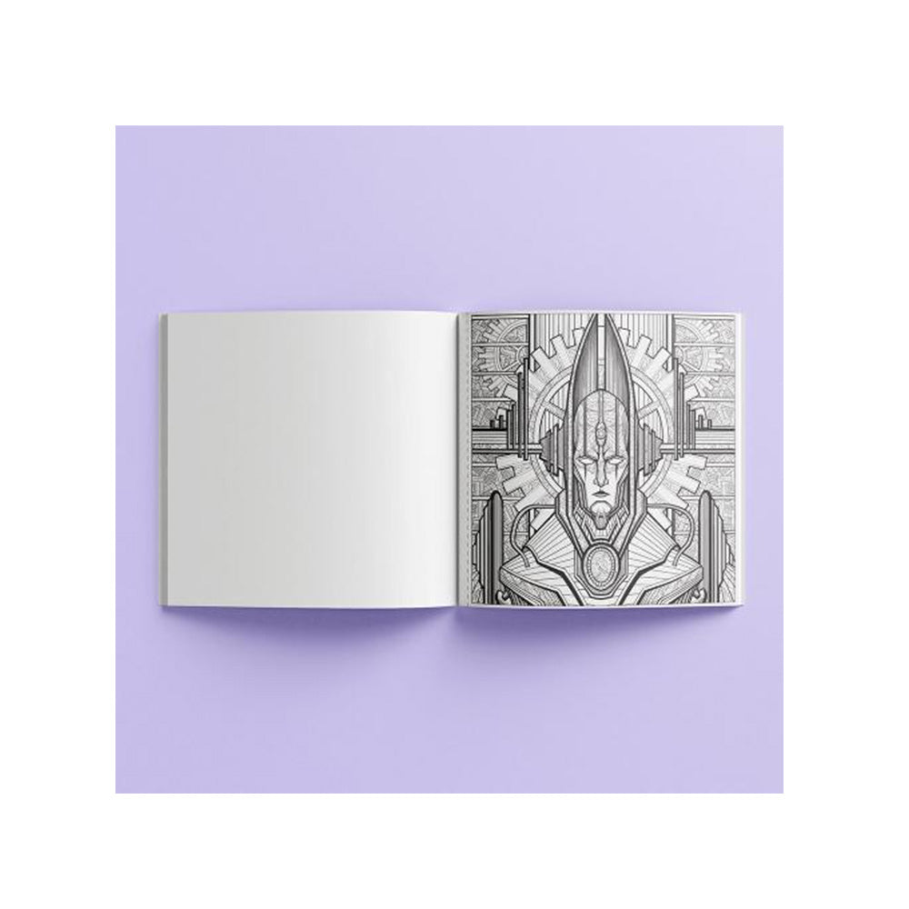 Art Maker Colourmorphic Colouring Book: Future Verse