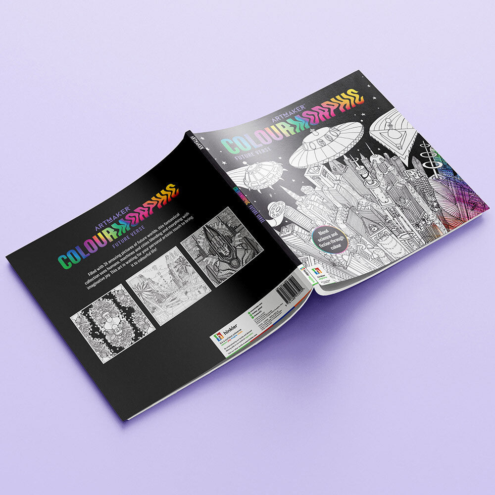 Art Maker Colourmorphic Colouring Book: Future Verse