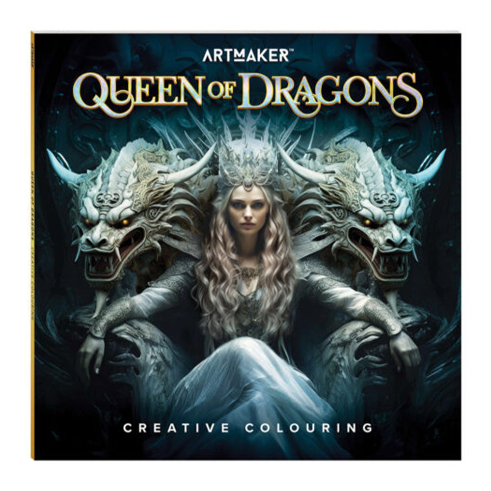 HINKLERArt Maker Square Colouring Books: Queen of Dragonspapell.gr