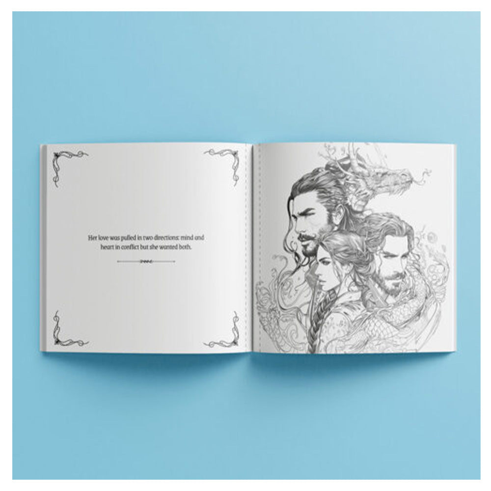 HINKLERArt Maker Square Colouring Books: Queen of Dragonspapell.gr