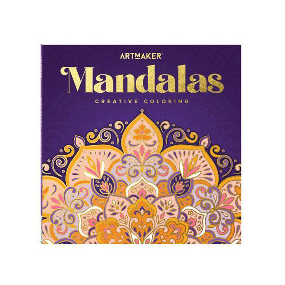 Art Maker Square Colouring Books: Mandalas