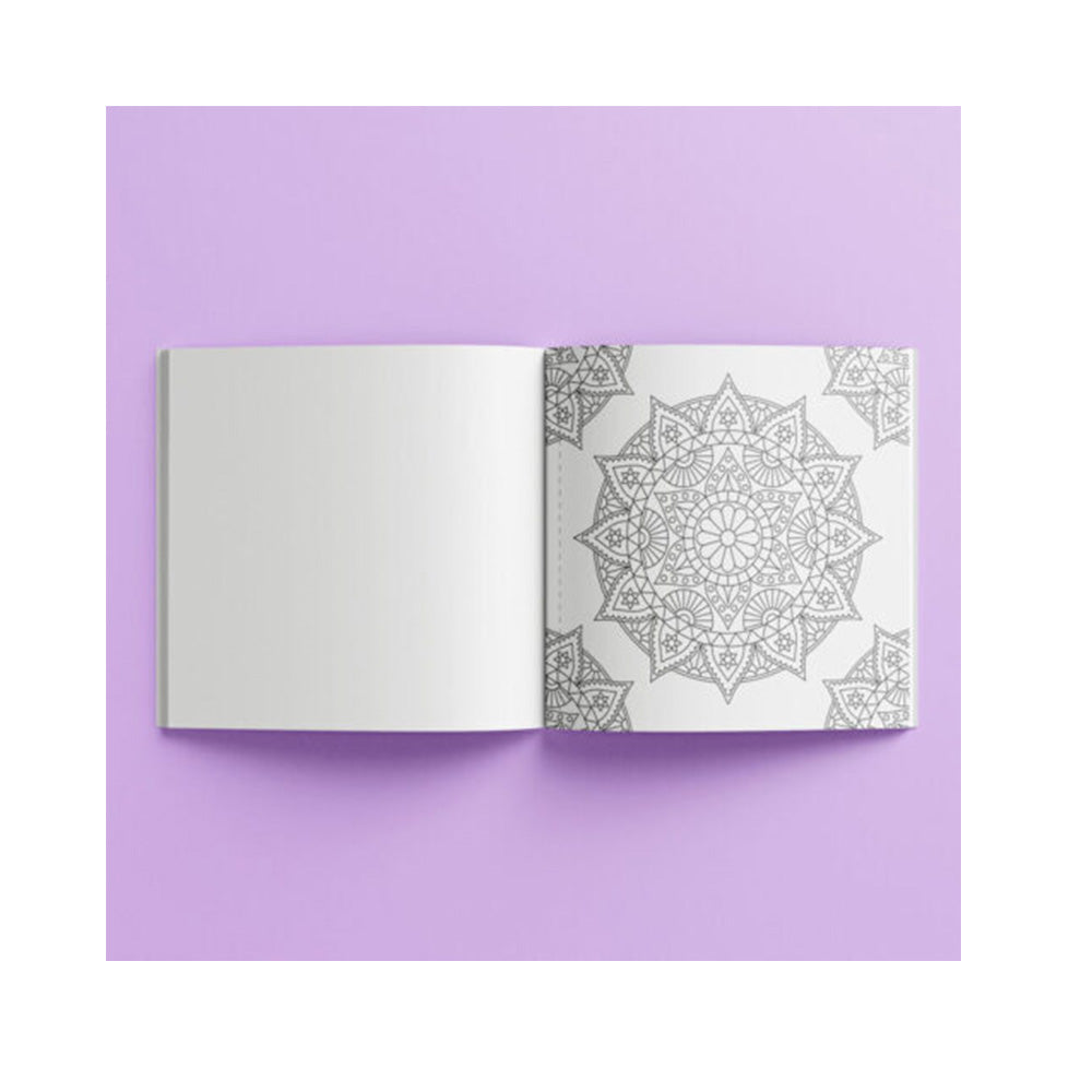 Art Maker Square Colouring Books: Mandalas