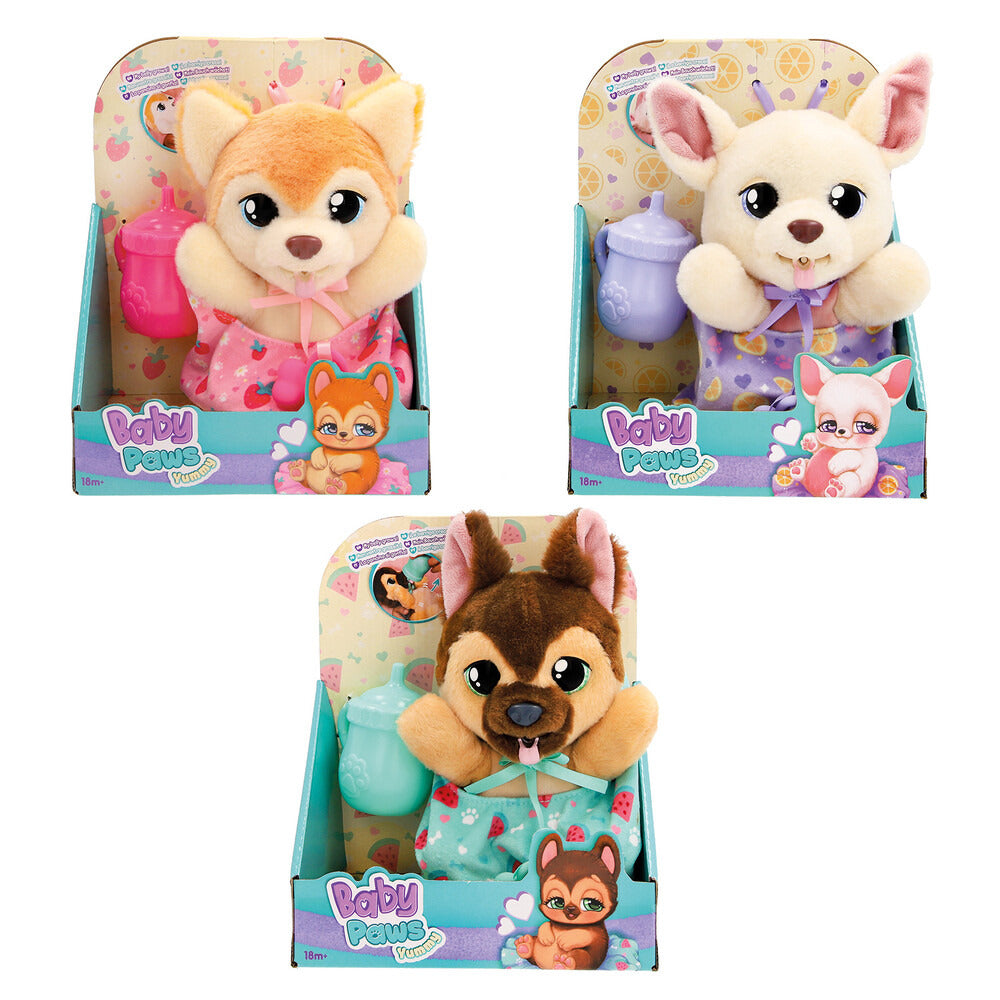 AS Baby Paws Yummy Λούτρινο Διαδραστικό Σκυλάκι σε 3 Σχέδια - 1 Τμχ Για 18+ Μηνών – εικόνα προϊόντος 20