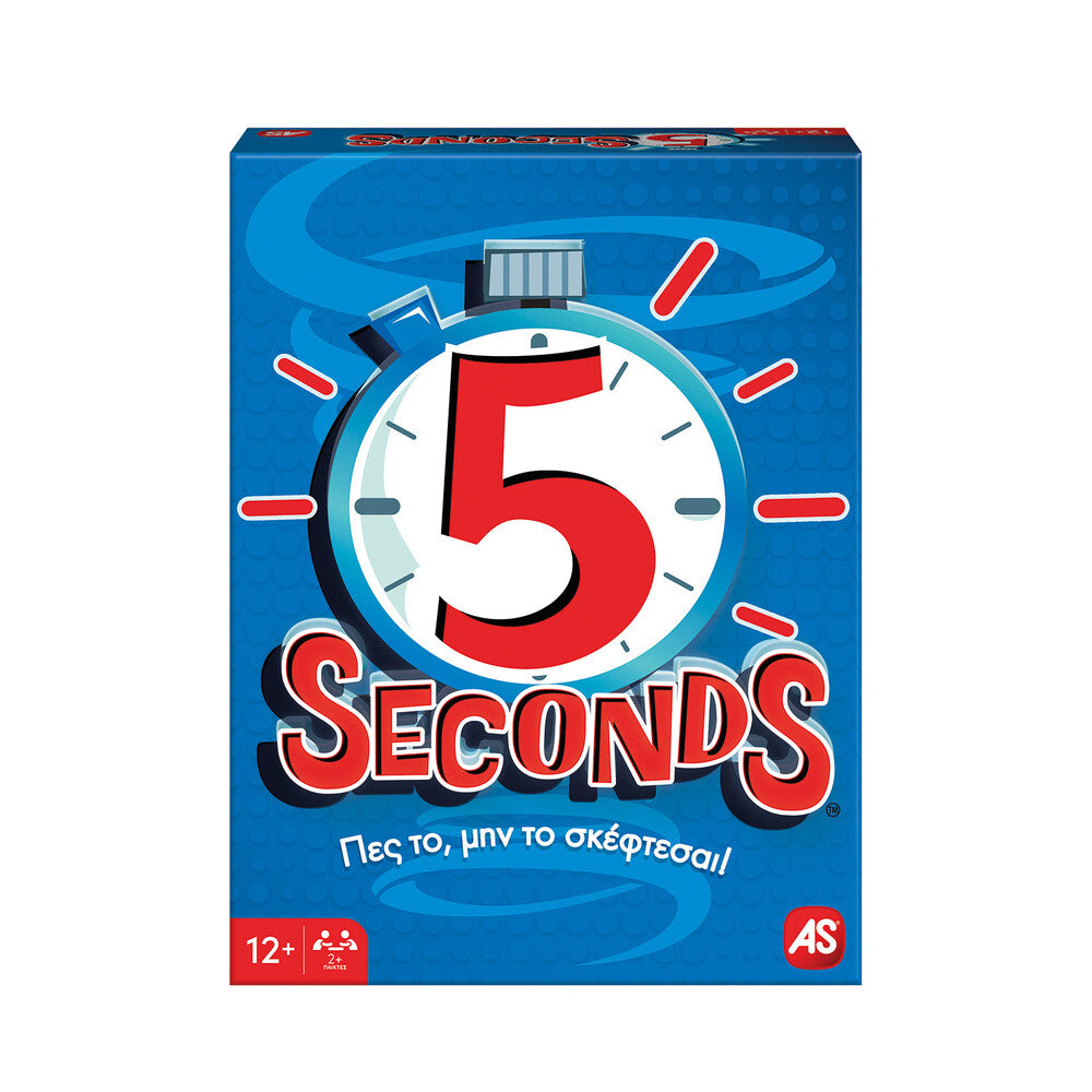 AS Games Επιτραπέζιο Παιχνίδι 5 Seconds Για Ηλικίες 12+ Χρονών Και 3-10 Παίκτες