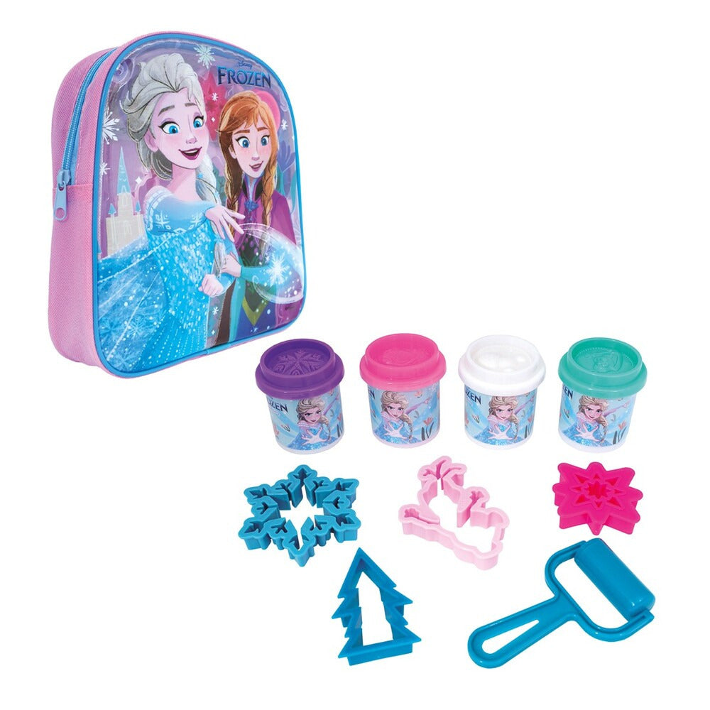 AS Πλαστελίνη Disney Frozen Τσάντα Πλάτης Με 4 Βαζάκια - Καπάκια Καλουπάκια Και 5 Εργαλεία 200gr Για 3+ Χρονών – εικόνα προϊόντος 4