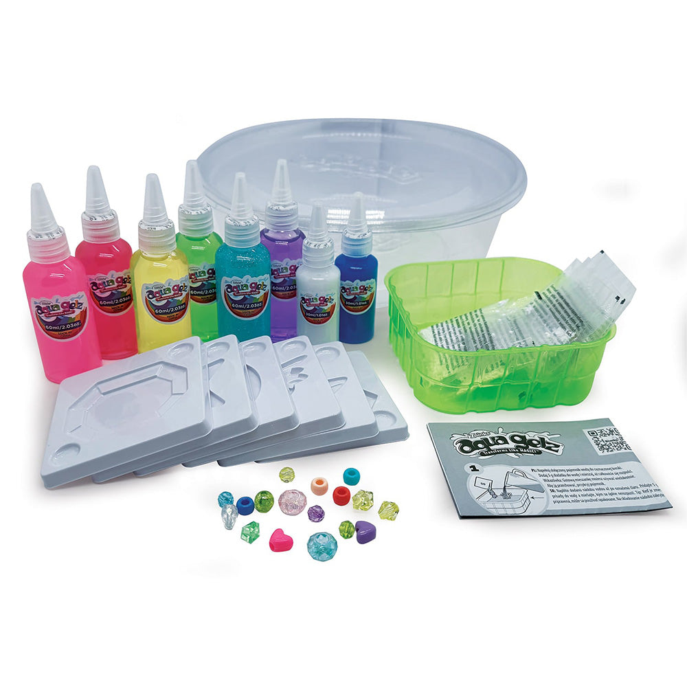 AS Aqua Gelz Blingz De Luxe Playset Σετ Δημιουργίας 40+ Squishy Φιγούρων με Λαμπερά Πετράδια
