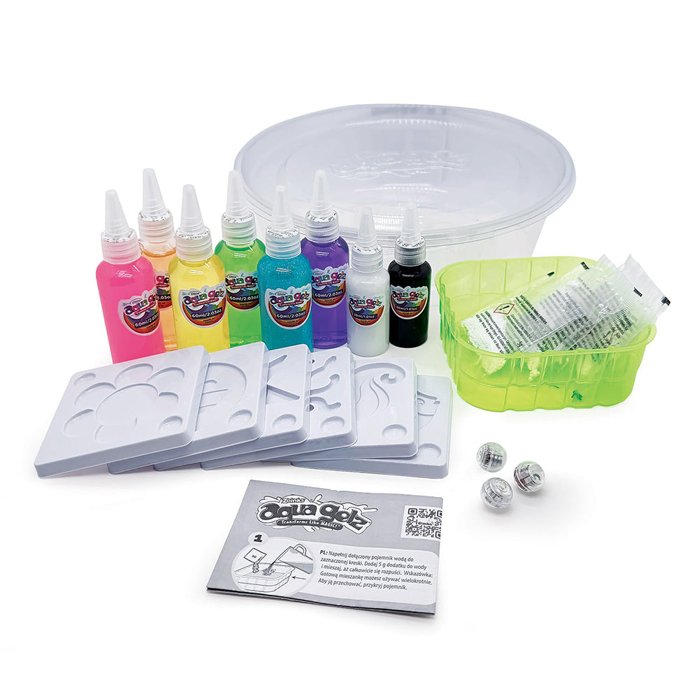 AS Aqua Gelz Brightz De Luxe Playset Σετ Δημιουργίας 40+ Φωτεινών Squishy Φιγούρων με LED