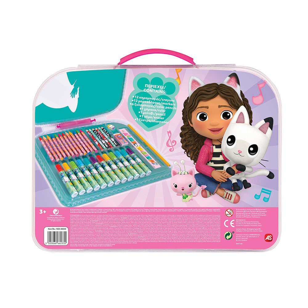 AS Art Case Σετ Ζωγραφικής DreamWorks Gabby's Dollhouse Για 3+ Χρονών