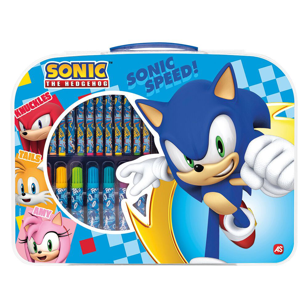 AS CompanyAS Art Case Σετ Ζωγραφικής Sonic The Hedgehogpapell.gr