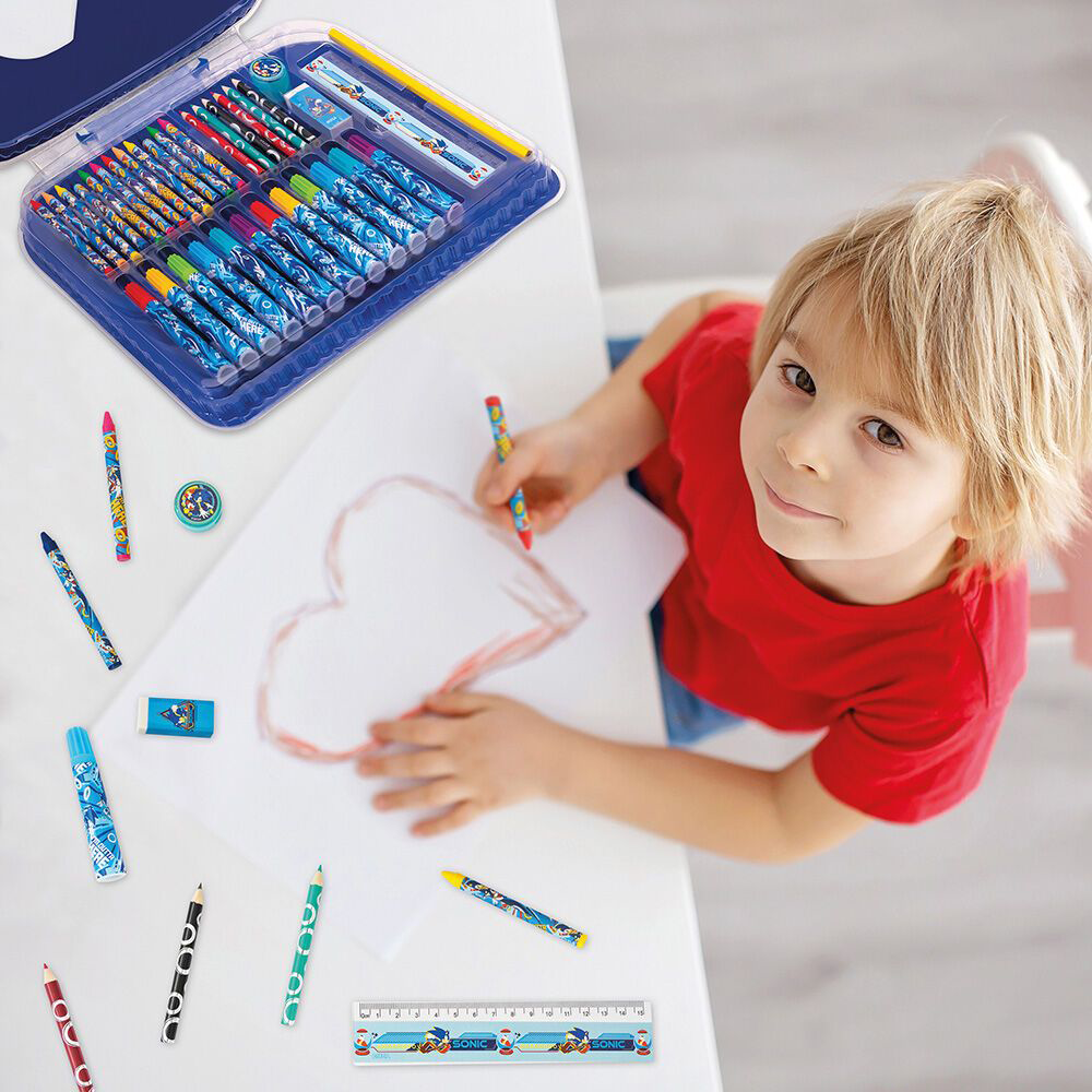 AS CompanyAS Art Case Σετ Ζωγραφικής Sonic The Hedgehogpapell.gr