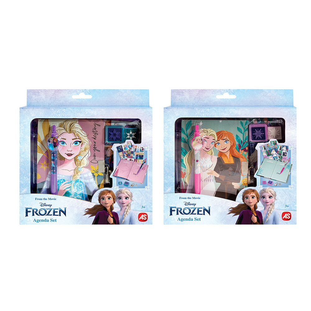 AS CompanyAS Ατζέντα Σετ Disney Frozen Σε 2 Σχέδια Για 3+ Χρονών - 1 Τμχpapell.gr
