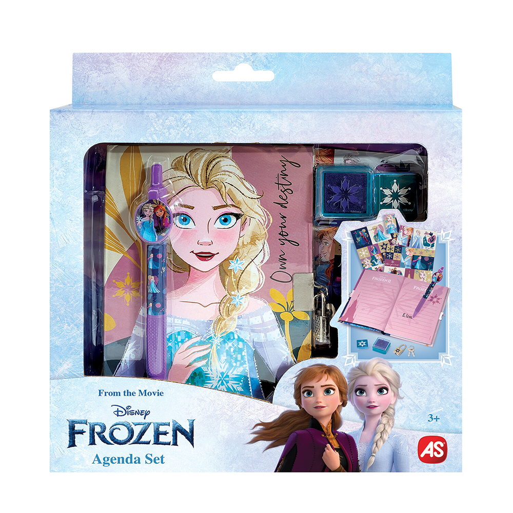 AS CompanyAS Ατζέντα Σετ Disney Frozen Σε 2 Σχέδια Για 3+ Χρονών - 1 Τμχpapell.gr