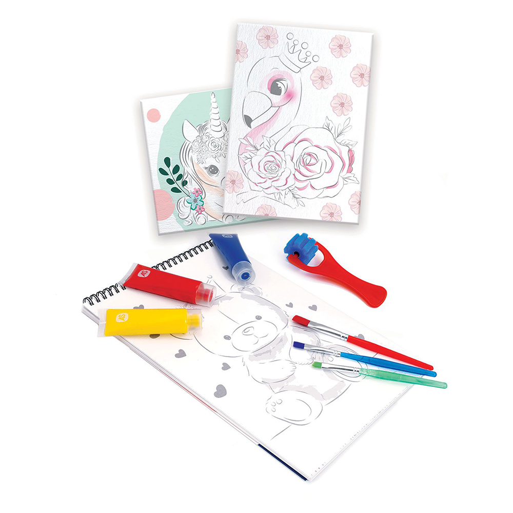 AS CompanyAS Happi Hobbi Εργαστήριο Ζωγραφικής Junior Χρώματα Νερομπογιάς Σετ Ζωγραφικήςpapell.gr