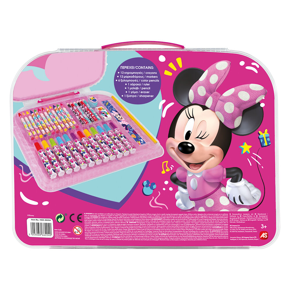 AS CompanyAS Art Case Σετ Ζωγραφικής Disney Minnie Για 3+ Χρονώνpapell.gr