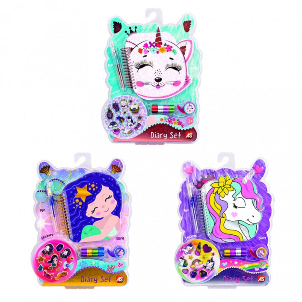 AS CompanyAS Diary Set Σε 3 Σχέδια - 1 Τμχpapell.gr