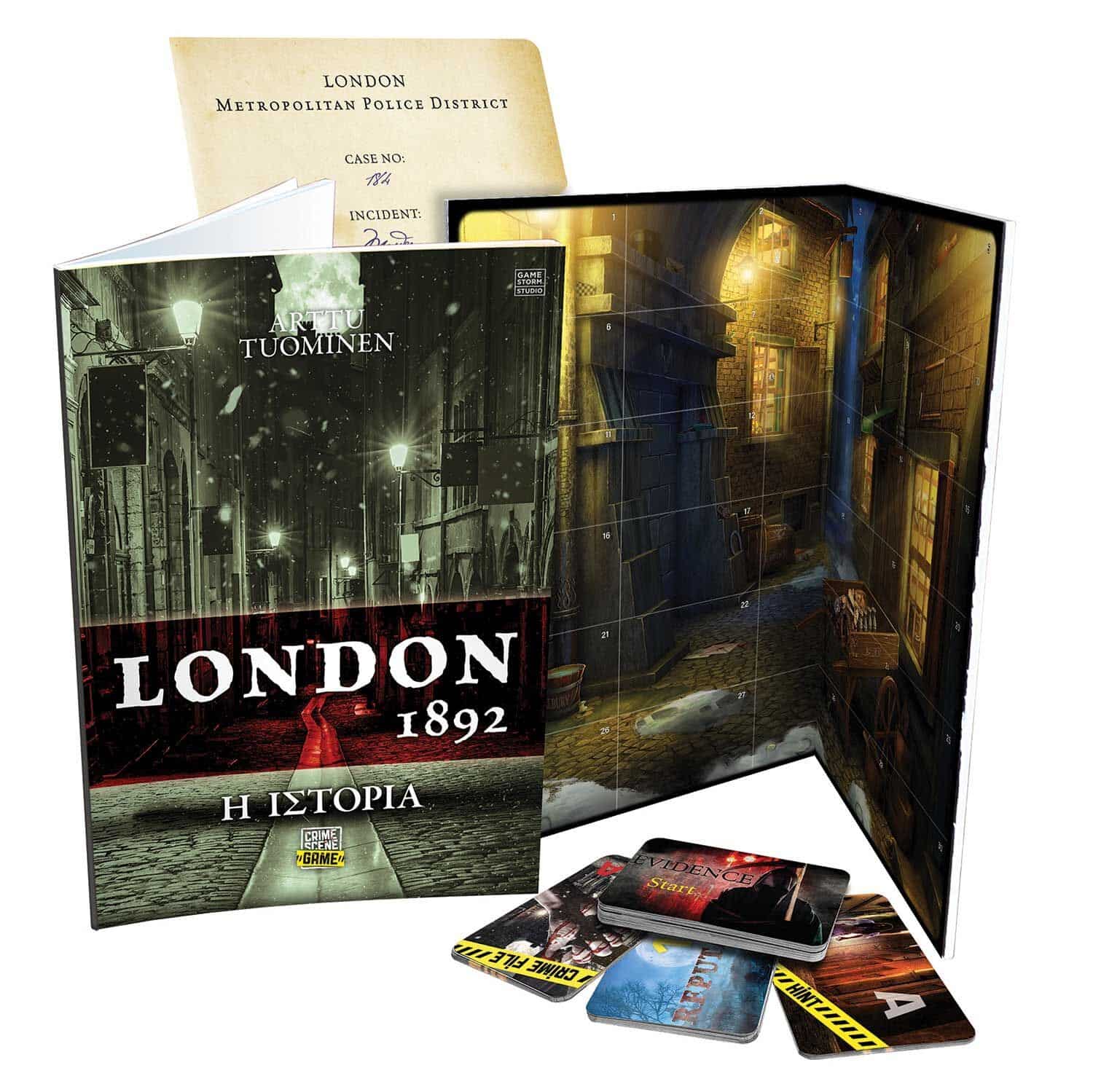 AS CompanyAS Games Επιτραπέζιο Παιχνίδι Crime Scene London 1892papell.gr