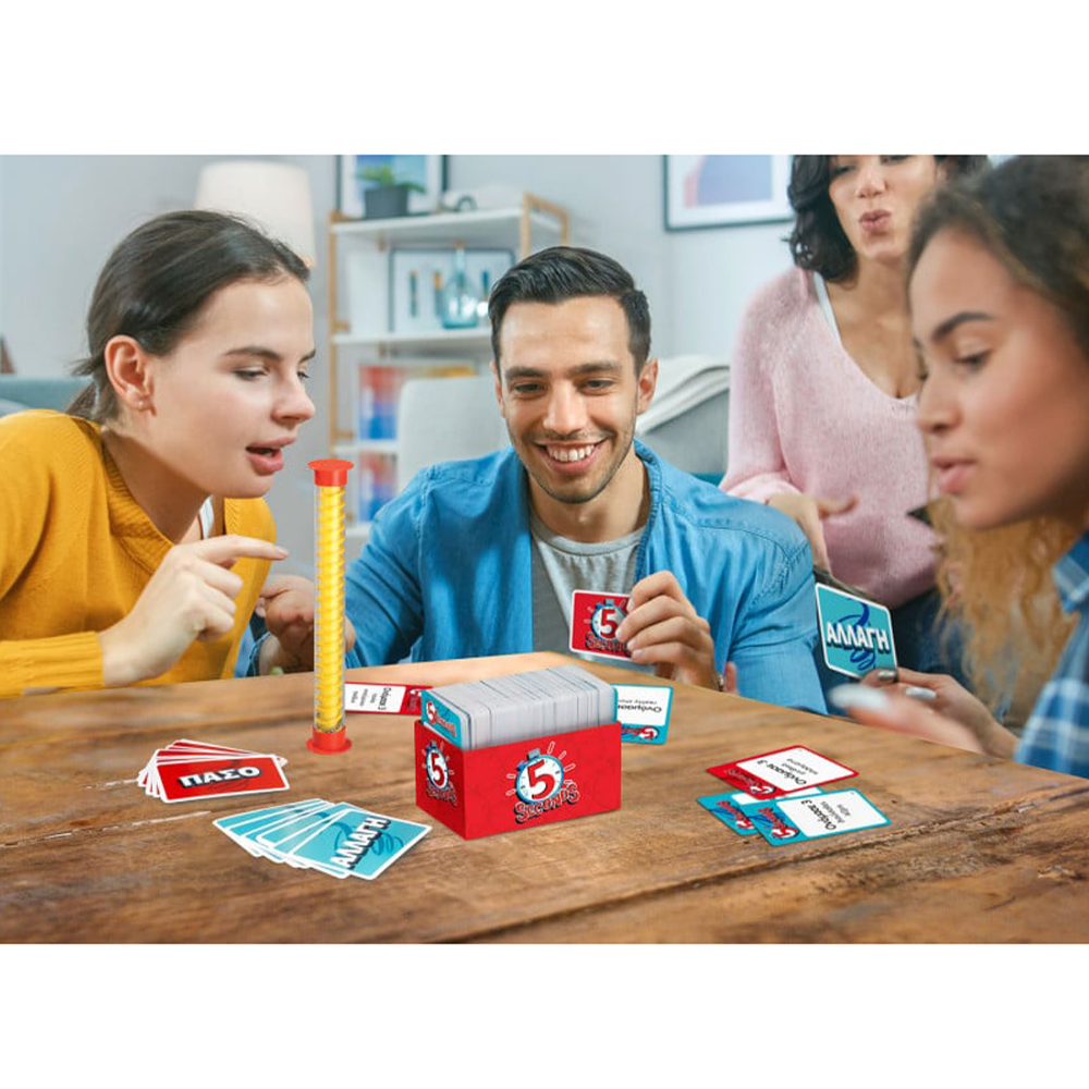 AS CompanyAs Games Επιτραπέζιο Παιχνίδι 5 Secondspapell.gr