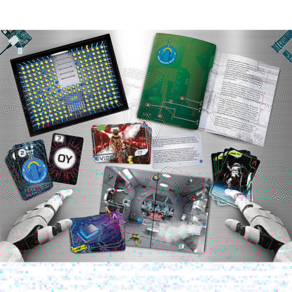 AS CompanyAS Games Επιτραπέζιο Παιχνίδι Crime Scene ISS Excalibur 2049 Για Ηλικίες 18+ Χρονώνpapell.gr