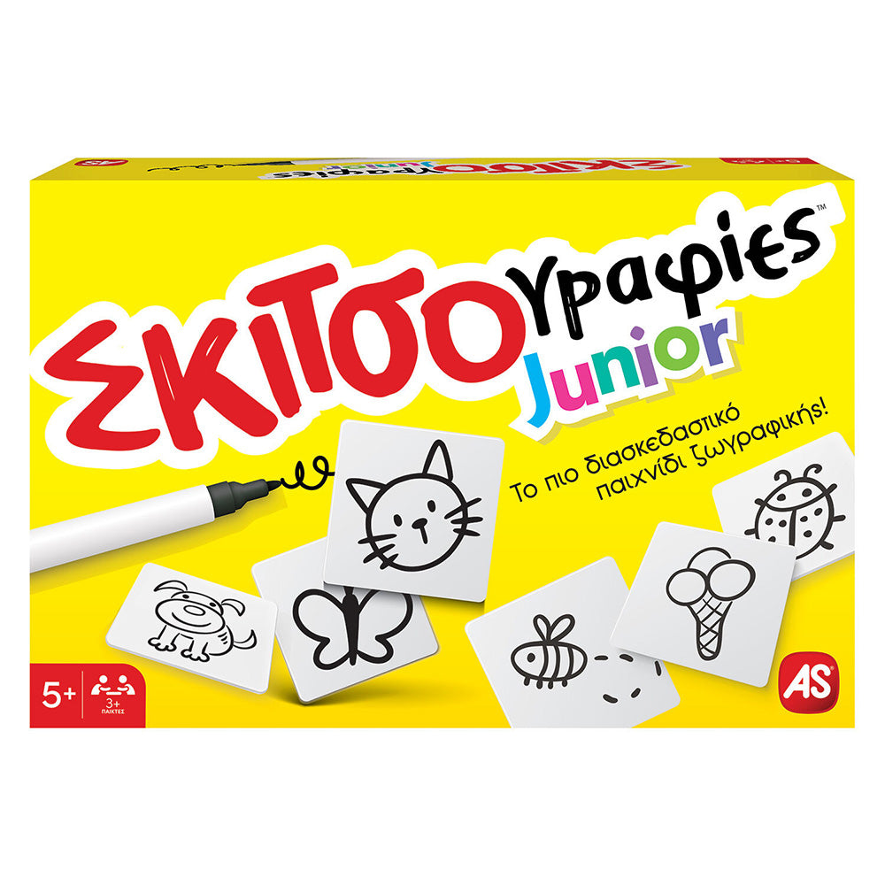 AS CompanyAS Games Επιτραπέζιο Παιχνίδι Σκιτσογραφίες Junior Για Ηλικίες 5+ Χρονώνpapell.gr