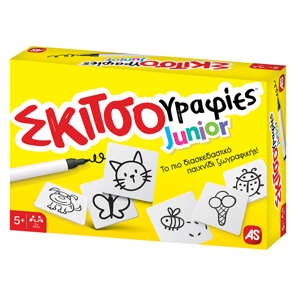 AS CompanyAS Games Επιτραπέζιο Παιχνίδι Σκιτσογραφίες Junior Για Ηλικίες 5+ Χρονώνpapell.gr