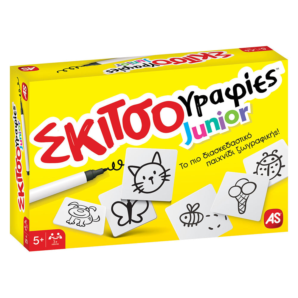 AS CompanyAS Games Επιτραπέζιο Παιχνίδι Σκιτσογραφίες Junior Για Ηλικίες 5+ Χρονώνpapell.gr