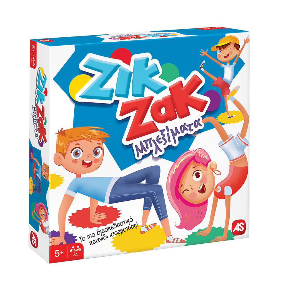 AS Games Επιτραπέζιο Παιχνίδι Ζικ Ζακ Μπλεξίματα