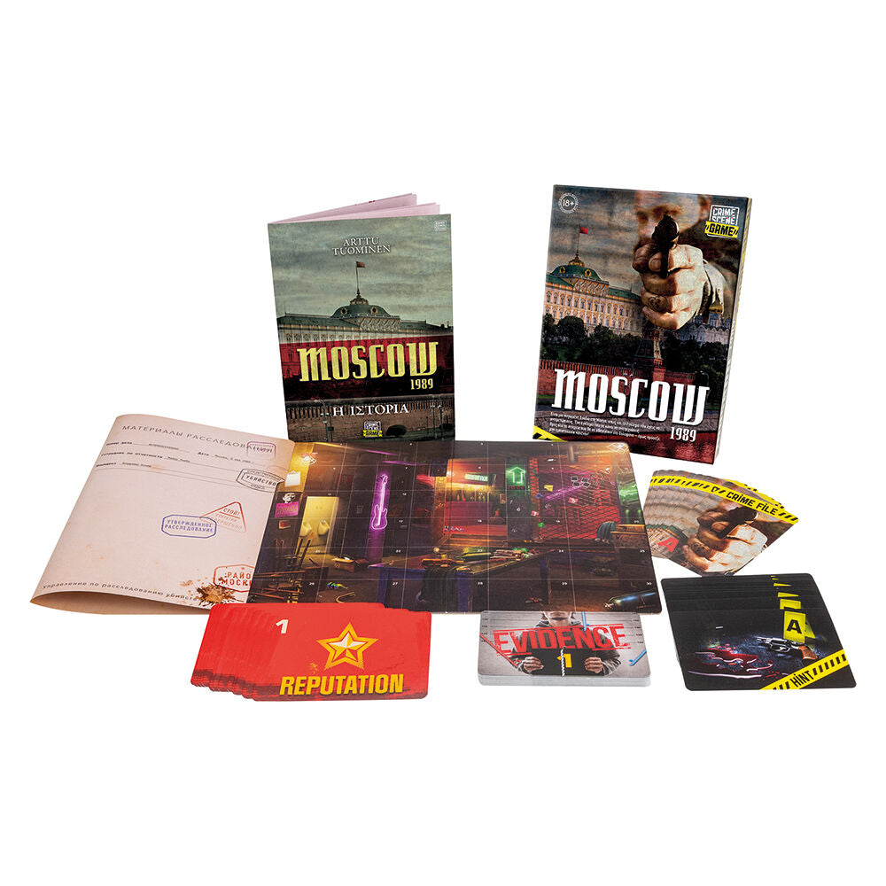 AS COMPANYAS Games Επιτραπέζιο Παιχνίδι Crime Scene Moscow 1989 Για Ηλικίες 18+ Χρονώνpapell.gr