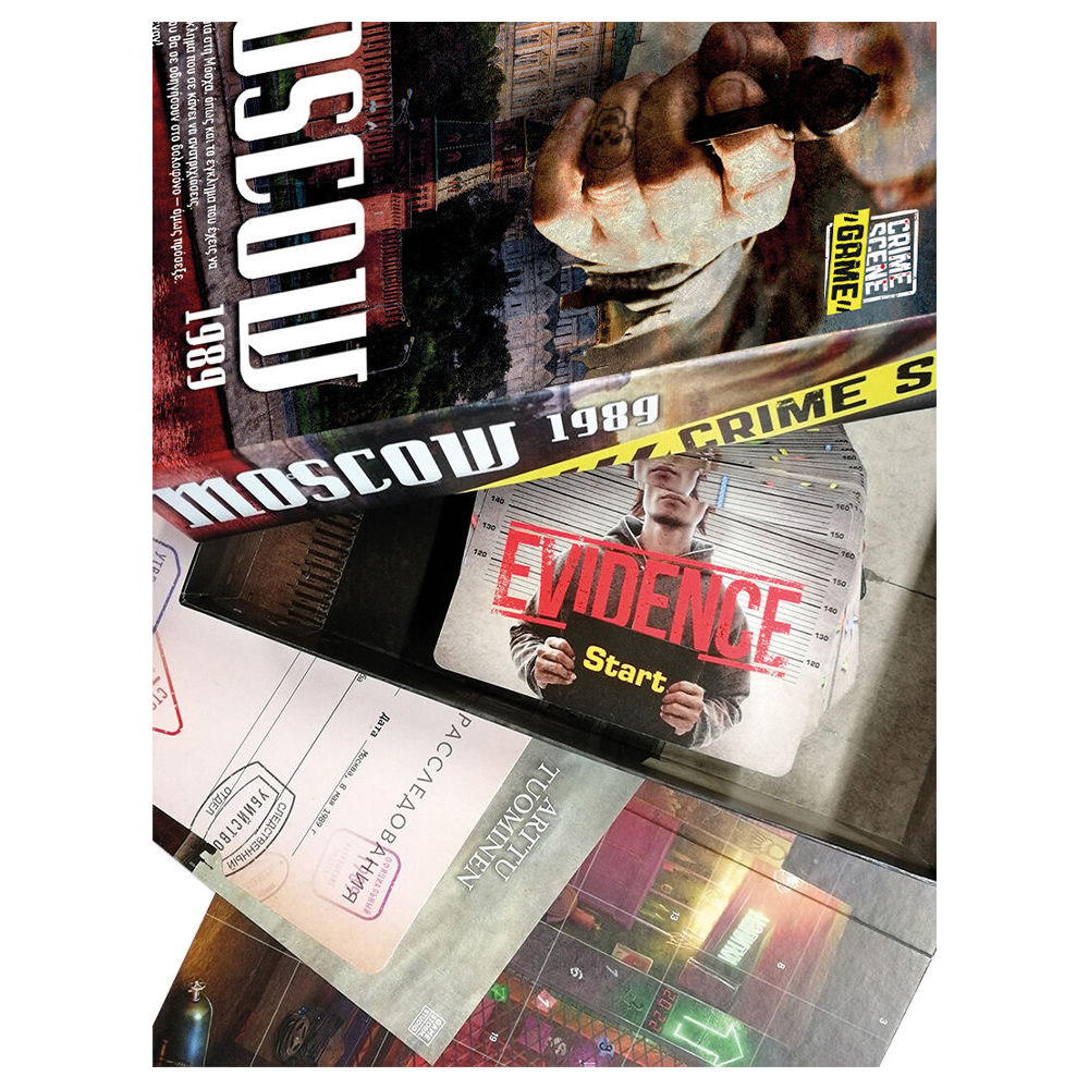 AS COMPANYAS Games Επιτραπέζιο Παιχνίδι Crime Scene Moscow 1989 Για Ηλικίες 18+ Χρονώνpapell.gr