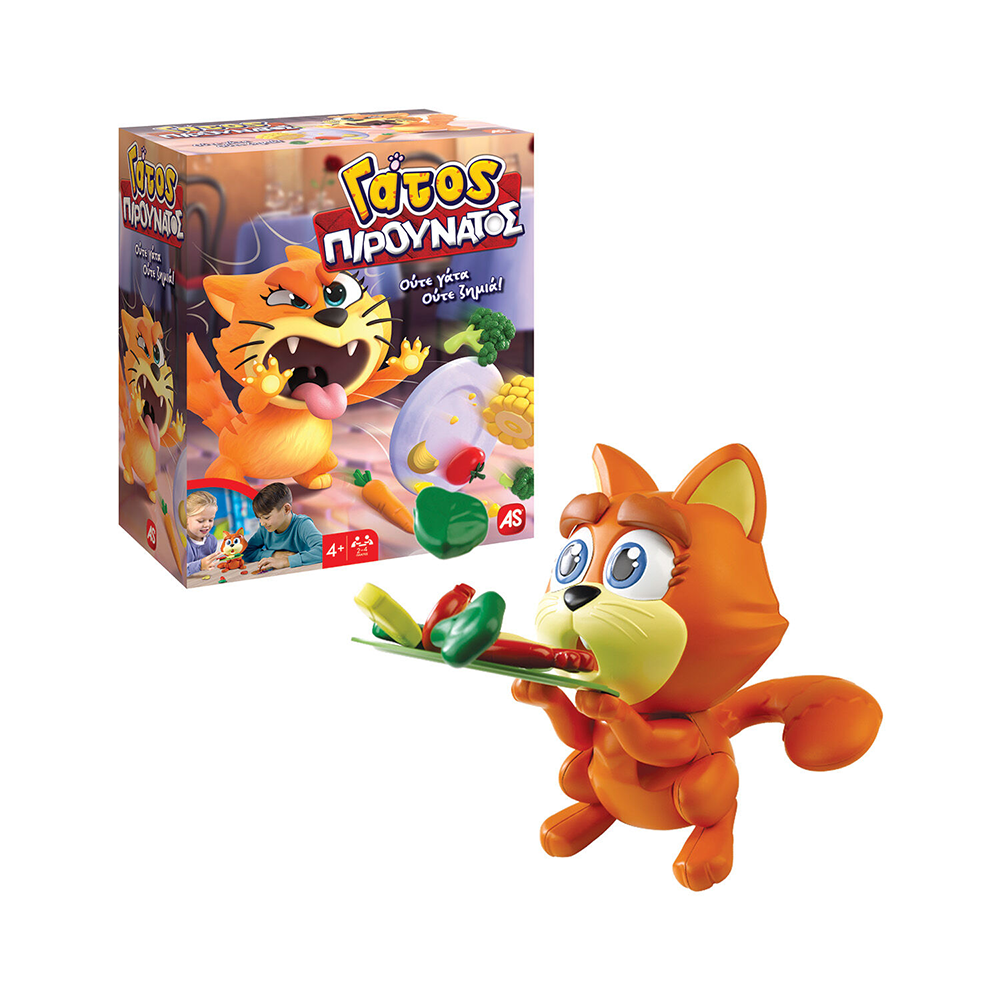 AS COMPANYAS Games Επιτραπέζιο Παιχνίδι Γάτος Πιρουνάτος Για Ηλικίες 4+ Χρονώνpapell.gr