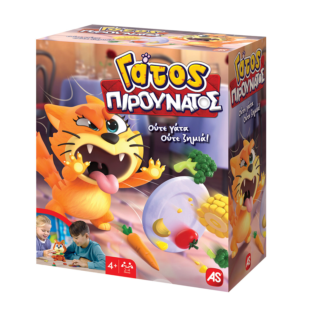 AS COMPANYAS Games Επιτραπέζιο Παιχνίδι Γάτος Πιρουνάτος Για Ηλικίες 4+ Χρονώνpapell.gr