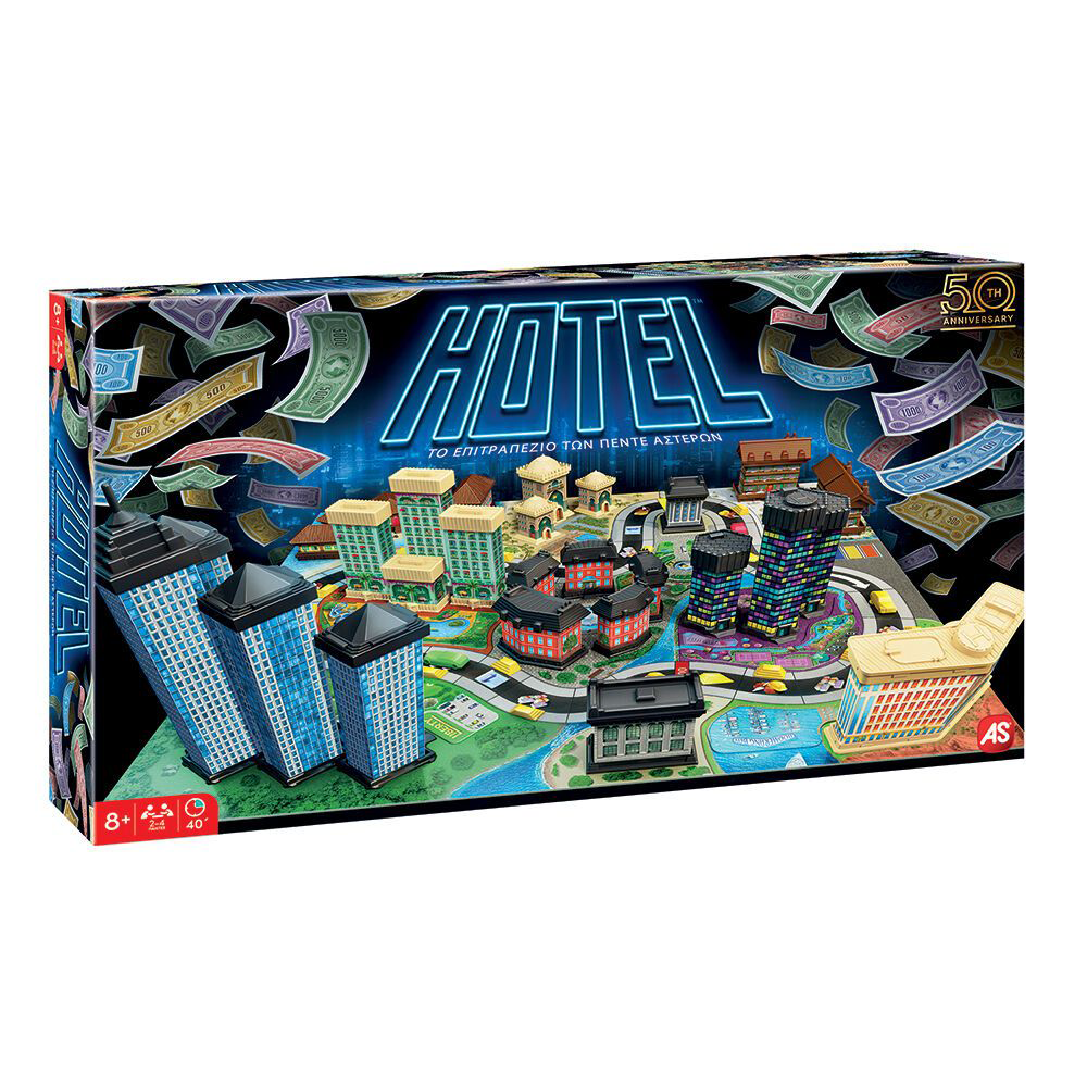 AS CompanyAS Games Επιτραπέζιο Παιχνίδι Hotel 50th Anniversarypapell.gr