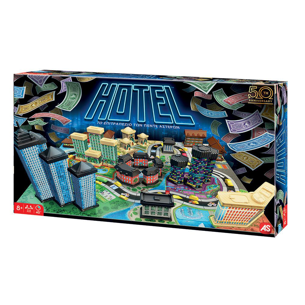 AS CompanyAS Games Επιτραπέζιο Παιχνίδι Hotel 50th Anniversarypapell.gr