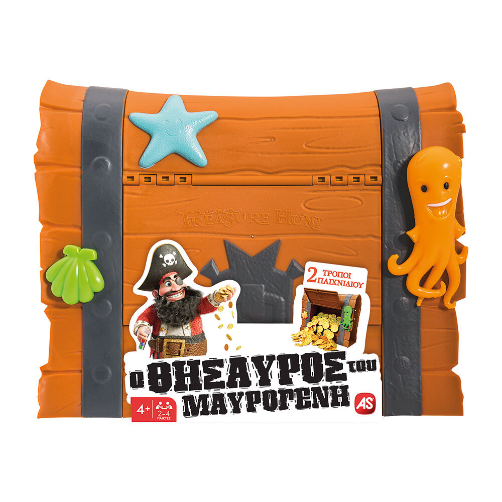 AS COMPANYAs Games Επιτραπέζιο Παιχνίδι Ο Θησαυρός Του Μαυρογένη Για Ηλικίες 4+ Χρονώνpapell.gr